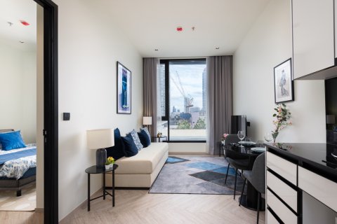 Condo à Khlong San, Bangkok, Thaïlande, 1 chambre à CHAPTER CHAROENNAKHORN-RIVERSIDE
№ 241943