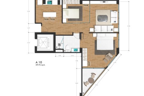 Sobre plano The Proud Condominium en Phuket, Tailandia № 18614 - foto 8