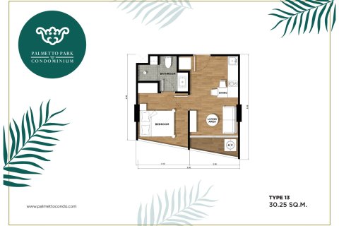 Sobre plano Palmetto Park Condominium en Phuket, Tailandia № 18388 - foto 8