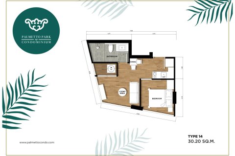 Sobre plano Palmetto Park Condominium en Phuket, Tailandia № 18388 - foto 8