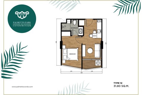 Off-Plan Palmetto Park Condominium in Phuket, Thailand № 18388 - Foto 8