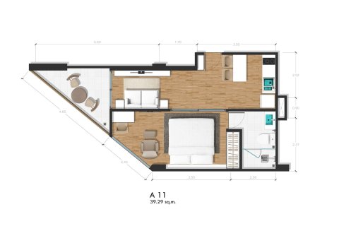 Sobre plano The Proud Condominium en Phuket, Tailandia № 18614 - foto 8
