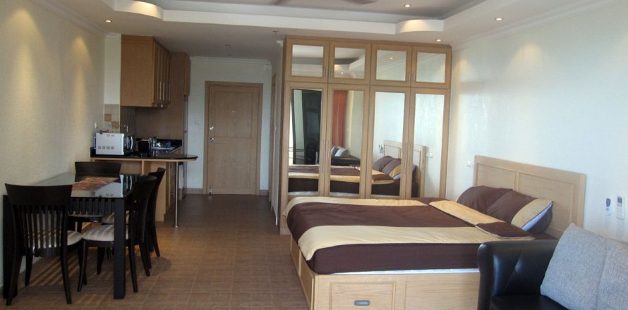 Estudio en el condominio en Pattaya, Tailandia № 242620