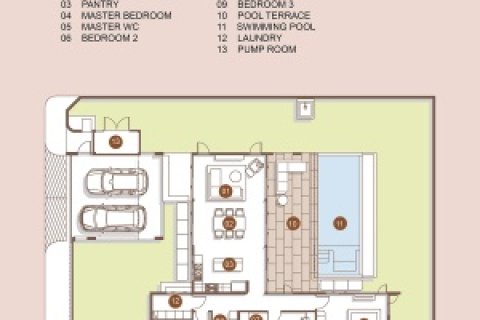 Villa in Hua Hin, Thailand 3 Schlafzimmer № 241951 - Foto 7