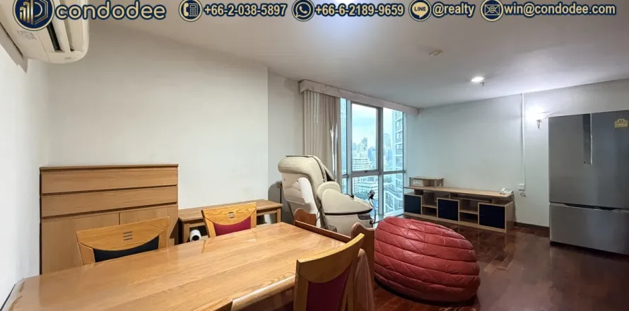 คอนโดมิเนียมในวัฒนา, กรุงเทพฯ, ประเทศไทย, 2 ห้องนอน № 254856