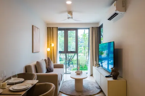 Condominio de 1 dormitorio en Bang Tao, Tailandia № 242012 - foto 4