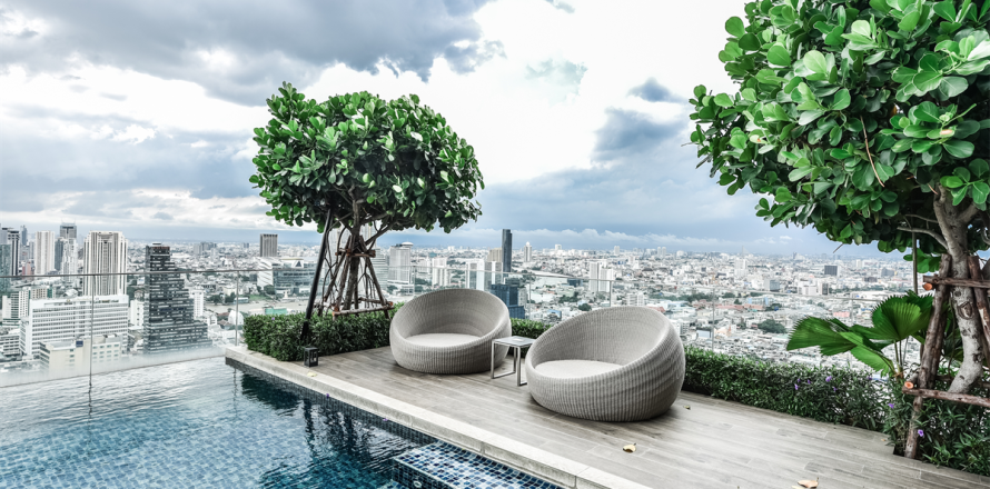 Condominio de 1 dormitorio en Bangkok, Tailandia № 185709