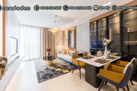 คอนโดมิเนียมในวัฒนา, กรุงเทพฯ, ประเทศไทย, 2 ห้องนอน № 241590