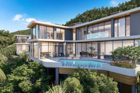 Villa auf Naithon Beach, Thailand 4 Schlafzimmer № 191142