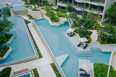 คอนโดมิเนียมในอำเภอหัวหิน, ประเทศไทย, 2 ห้องนอน № 254830 - รูปถ่าย 18