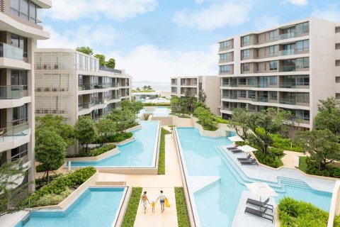 คอนโดมิเนียมในอำเภอหัวหิน, ประเทศไทย, 2 ห้องนอน № 254830 - รูปถ่าย 4