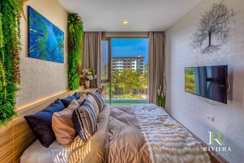 Condominio de 1 dormitorio en Pattaya, Tailandia en The Riviera Wongamat Beach  № 243439