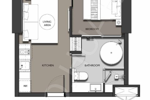 Apartment in Hua Hin, Thailand 1 bedroom № 254770 - photo 18