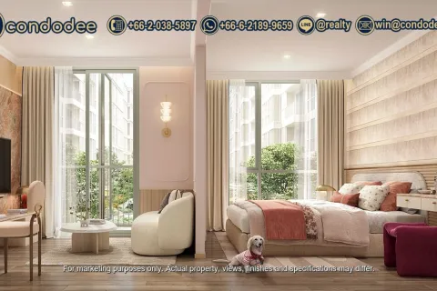 คอนโดมิเนียมในกรุงเทพฯ, ประเทศไทย, 1 ห้องนอน № 241595