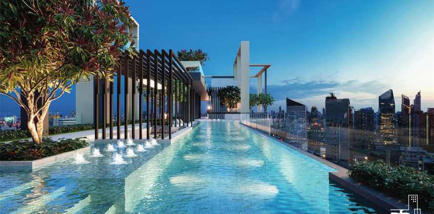 Condominio de 1 dormitorio en Bangkok, Tailandia № 188677