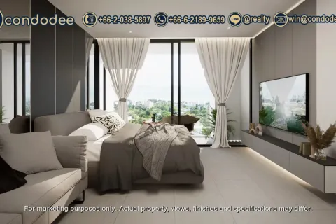 Studio in the Condo in Bangkok, Thailand № 251050 - Foto 2