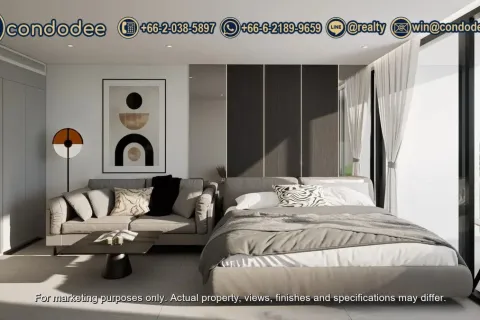 Studio in the Condo in Bangkok, Thailand  № 251050