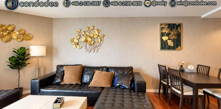 Кондоминиум с 2 спальнями в Хуай Кванге, Бангкок, Таиланд № 201104