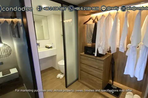 Eigentumswohnung in Huai Khwang, Bangkok, Thailand, 2 Schlafzimmer № 251044 - Foto 11