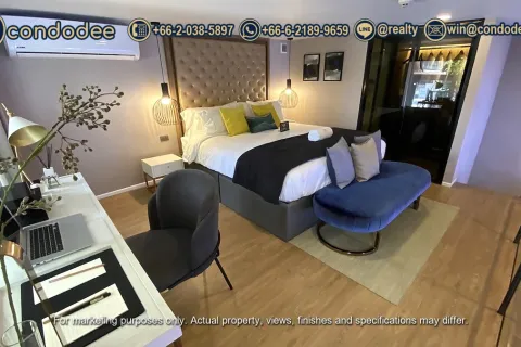Eigentumswohnung in Huai Khwang, Bangkok, Thailand, 2 Schlafzimmer № 251044 - Foto 13