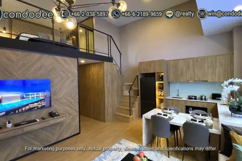 Eigentumswohnung in Huai Khwang, Bangkok, Thailand, 2 Schlafzimmer № 251044 - Foto 6