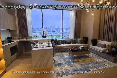 Eigentumswohnung in Huai Khwang, Bangkok, Thailand, 2 Schlafzimmer № 251044