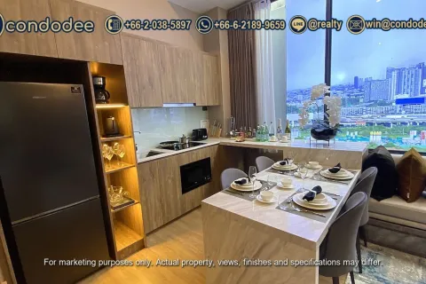 Eigentumswohnung in Huai Khwang, Bangkok, Thailand, 2 Schlafzimmer № 251044 - Foto 7