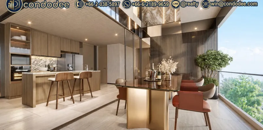 คอนโดมิเนียมในกรุงเทพฯ, ประเทศไทย, 3 ห้องนอน № 241598