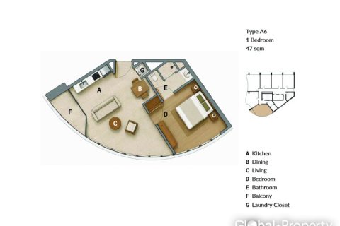 Condo in Pattaya, Thailand, 1 bedroom № 250906 - photo 17