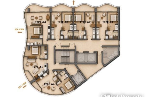 Condo in Pattaya, Thailand, 1 bedroom № 250906 - photo 18