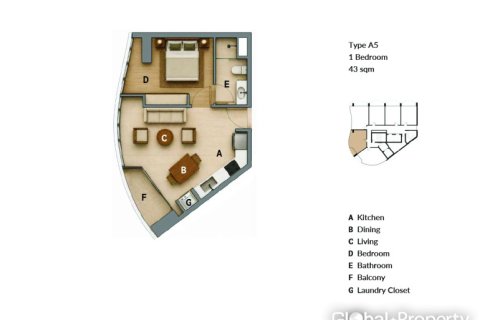 Condo in Pattaya, Thailand, 1 bedroom № 250906 - photo 16