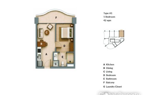 Condo in Pattaya, Thailand, 1 bedroom № 250906 - photo 12
