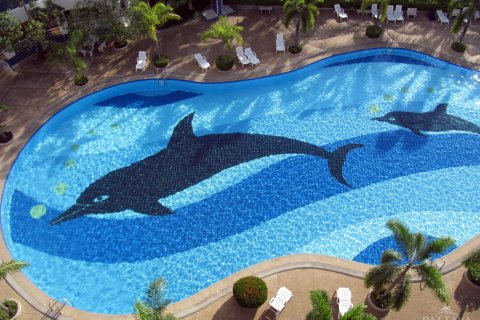 Condominio de 1 dormitorio en Jomtien Beach, Pattaya, Tailandia № 242373 - foto 2