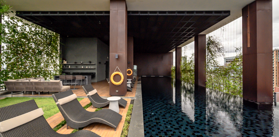 Condo à Bangkok, Thaïlande, 2 chambres № 185770