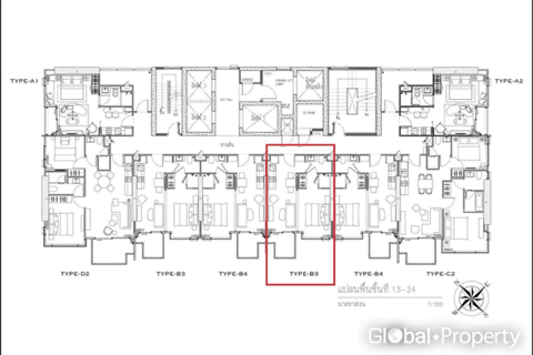 คอนโดมิเนียมในพัทยา, ประเทศไทย, 1 ห้องนอน № 241798 - รูปถ่าย 8