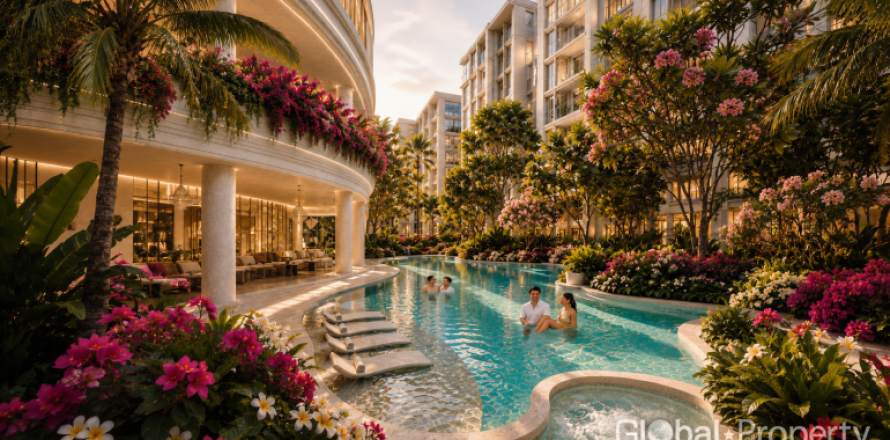 Condominio de 2 dormitorios en Pattaya, Tailandia № 255062