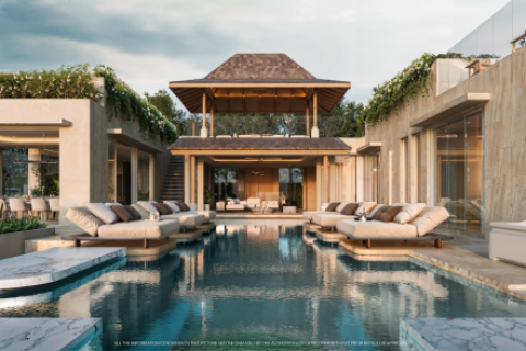 Chalet de 5 dormitorios en Pa Klok, Tailandia № 191068