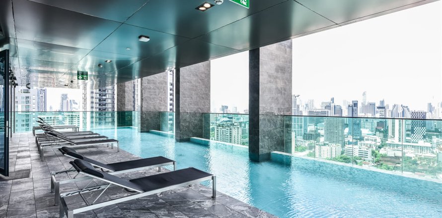 Condo à Bangkok, Thaïlande, 1 chambre  № 188258