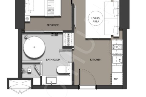 Apartment in Hua Hin, Thailand 1 bedroom № 254762 - photo 18