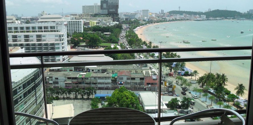 Condo à Pattaya, Thaïlande, 2 chambres  № 242925