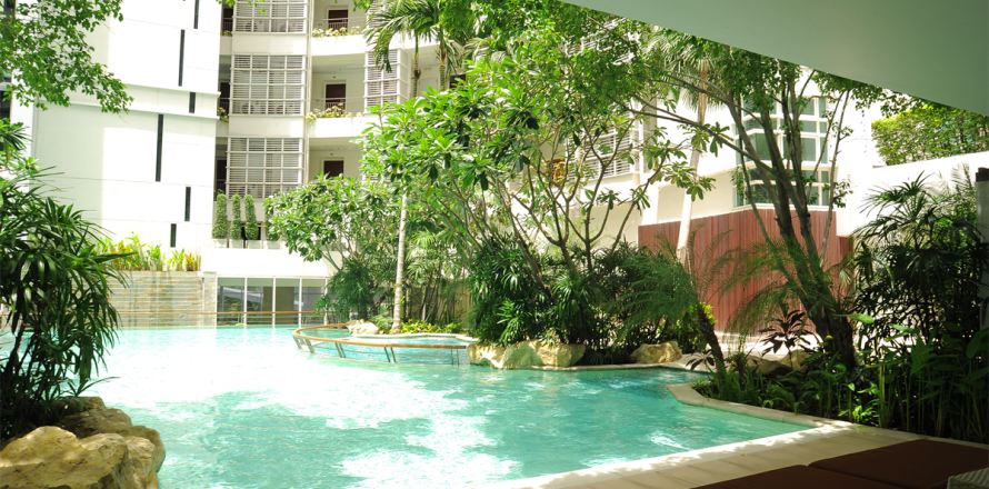 Condo à Bangkok, Thaïlande, 1 chambre № 188793
