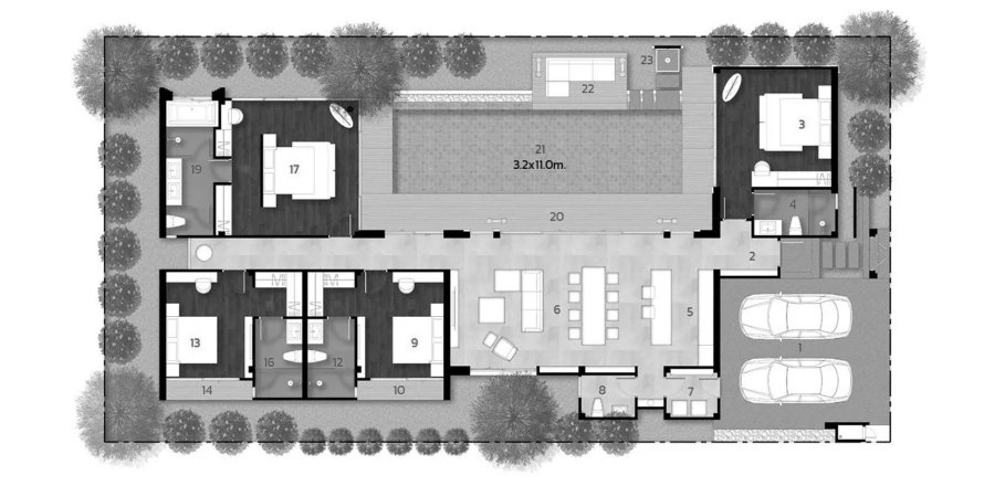 Off-plan Utopia Yamu ในภูเก็ต, ประเทศไทย № 59842 - รูปถ่าย 1