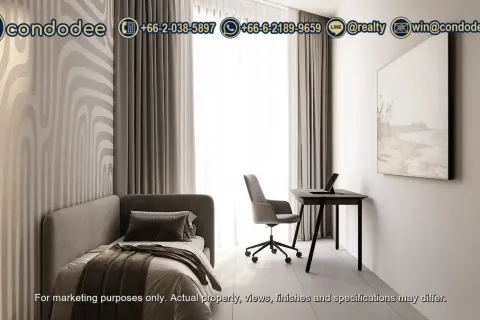 Eigentumswohnung in Bangkok, Thailand, 2 Schlafzimmer № 251054 - Foto 4