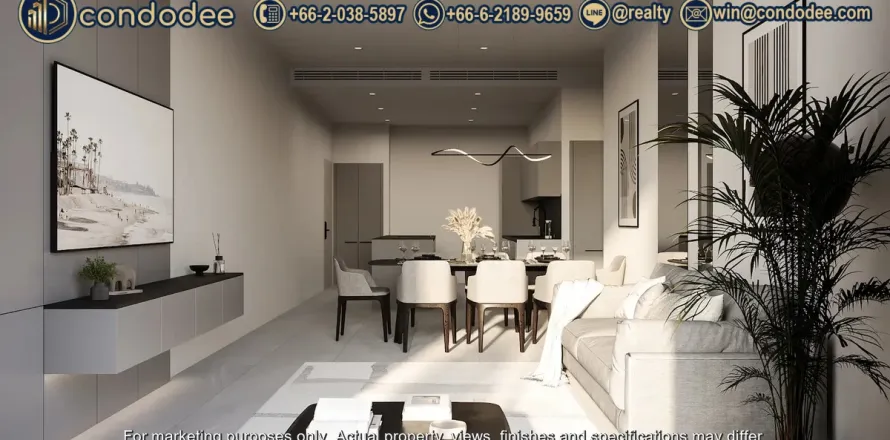 Eigentumswohnung in Bangkok, Thailand, 2 Schlafzimmer № 251054