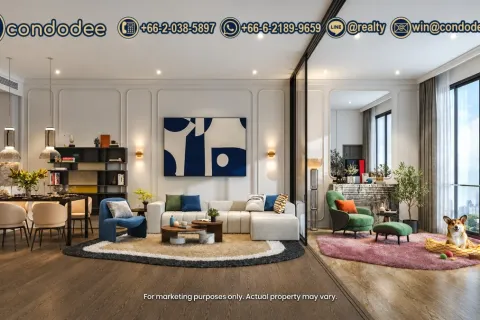 Eigentumswohnung in Bangkok, Thailand, 2 Schlafzimmer  № 251064