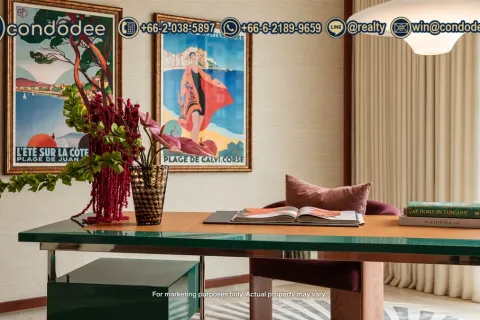 Eigentumswohnung in Bangkok, Thailand, 2 Schlafzimmer № 251064 - Foto 6