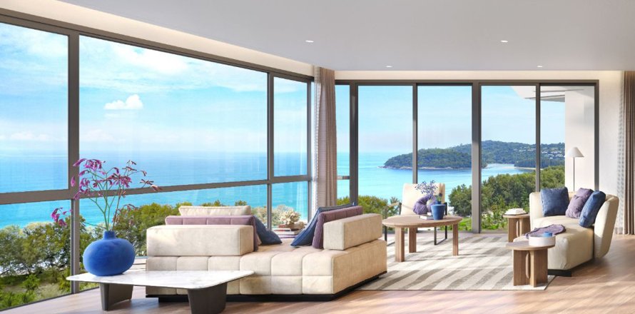 Квартира в Banyan Tree Beach Residences Sirena, Пхукет, Таиланд с 3 спальнями № 241883