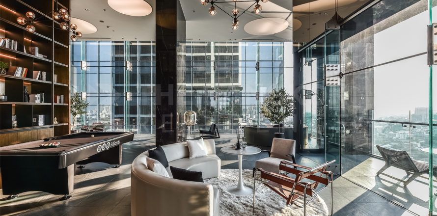 Condo à Bangkok, Thaïlande, 1 chambre № 185562