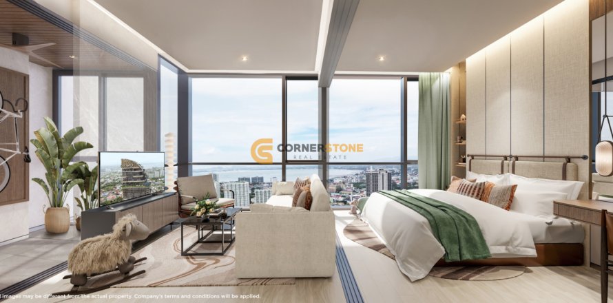 Estudio en el condominio en Pattaya, Tailandia № 241503