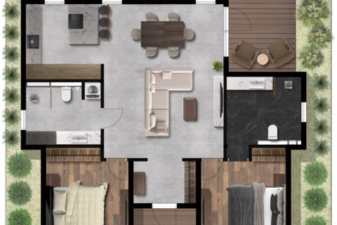 Villa in Koh Pha Ngan, Thailand 2 Schlafzimmer № 241569 - Foto 10